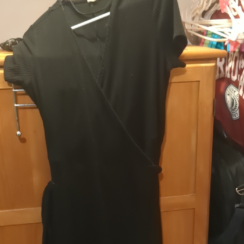 GAP Black Asymmetrical Dress